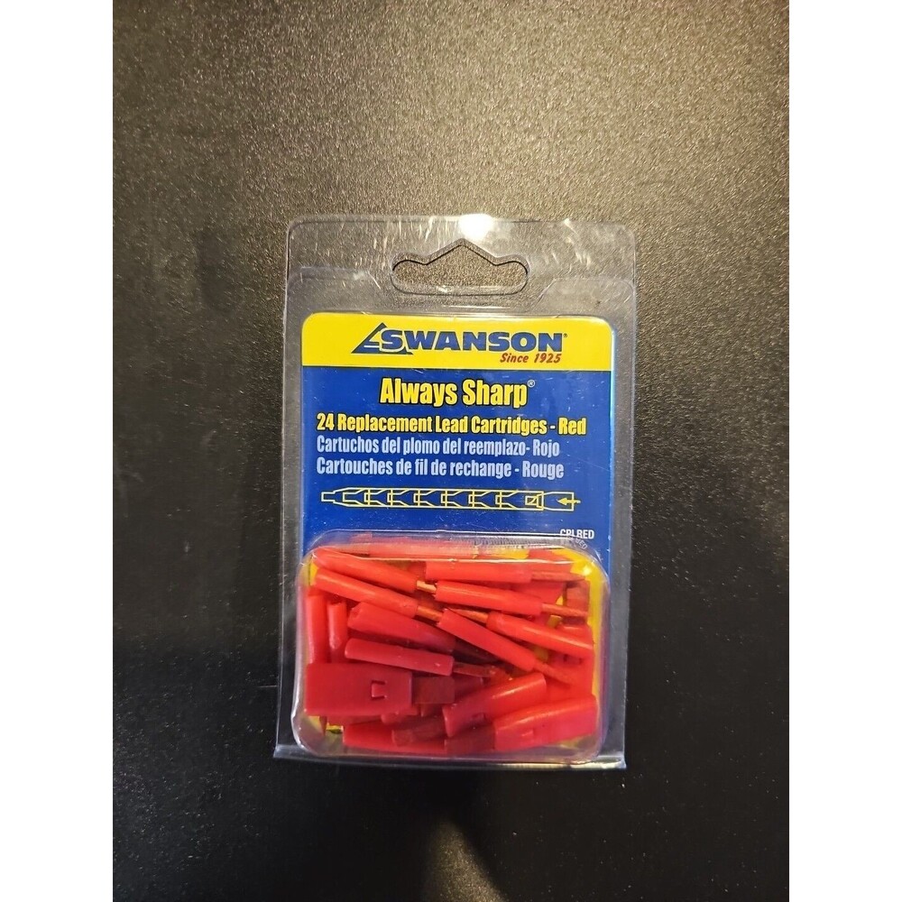 Swanson  Replacement  Lead Cartridges  RED